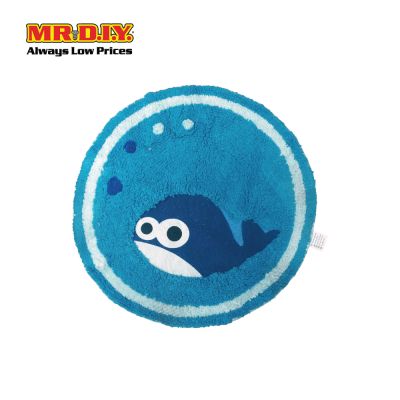 (MR.DIY) Cute Cartoon Printed Cotton Rug Round Floor Mat (40 x 60cm)