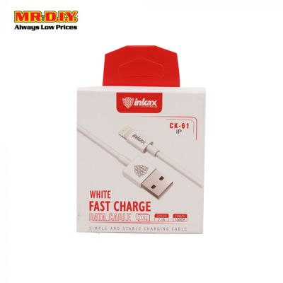 INKAX Fast Charge Data Cable 2.1A (1M) IP