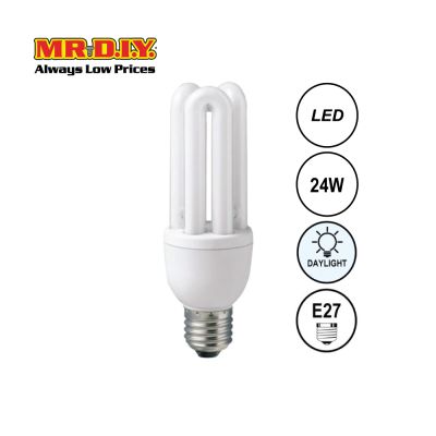 [BEST SELLER] (MR.DIY) 3U Shape Bulb Daylight E27 (24W)