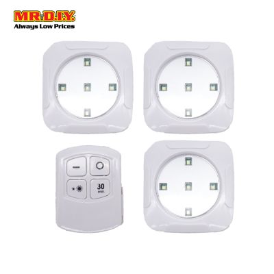 (MR.DIY) Remote Control Multi-Function LED Light Set (3pcs)