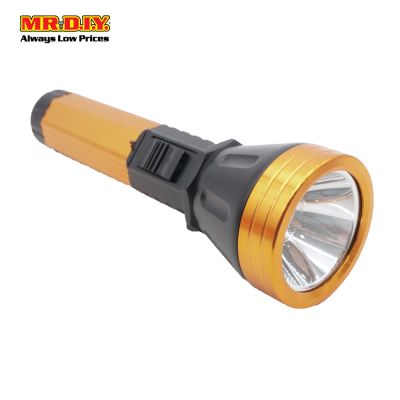 X-BALOG Rechargeable Aluminium Plastic LED Flashlight BL-6699 (15cm)