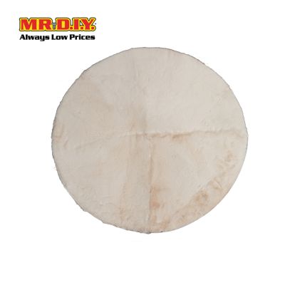 Fluffy Round Floor Mat (90cm x 90cm)