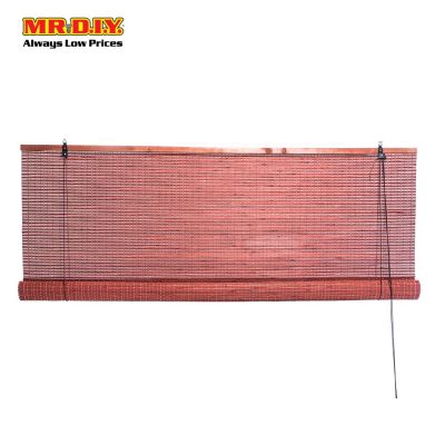 (MR.DIY) Natural Bamboo Roll-Up Blinds (150 x 180cm)