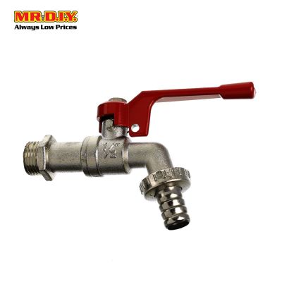 SZW Wall-Mounted Brass Faucet Ball Valve Bib Tap (1/2&quot;)