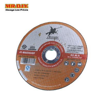 (MR.DIY)  Stainless Steel Grinding Wheels (4&#039;&#039;)