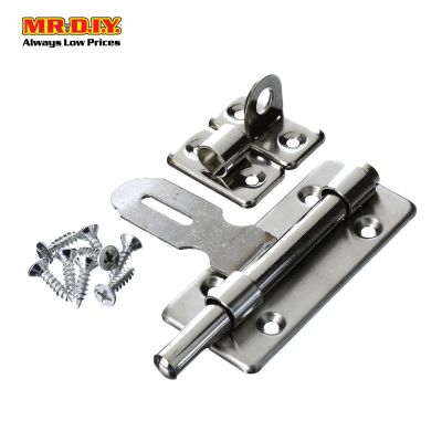 (MR.DIY) Stainless Steel Door Bolt Lock Latch Set 