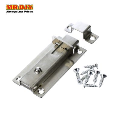 (MR.DIY) Stainless Steel Door Bolt Lock Latch Set 89006 4