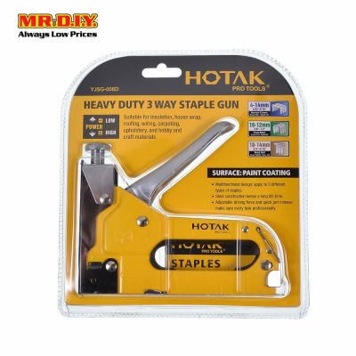 HOTAK Heavy Duty 3 Way Staple Gun