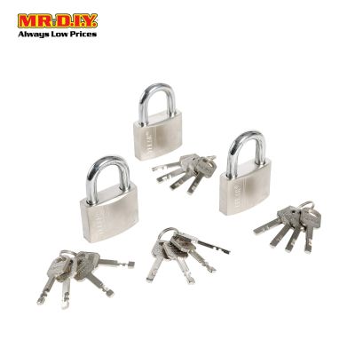 STELAR Security Padlock 50mm (3pcs) BH503