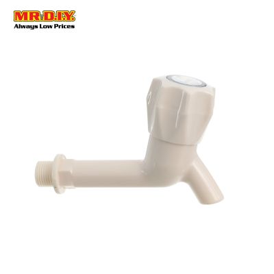 (MR.DIY) Wall Mount Basin ABS Water Knob Tap Faucet 78810 (15 x 5cm)