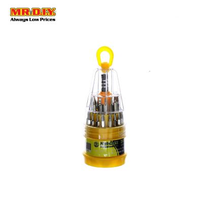 (MR.DIY) 13 In 1 Mini Magnetic Screwdriver Set (13 pcs)