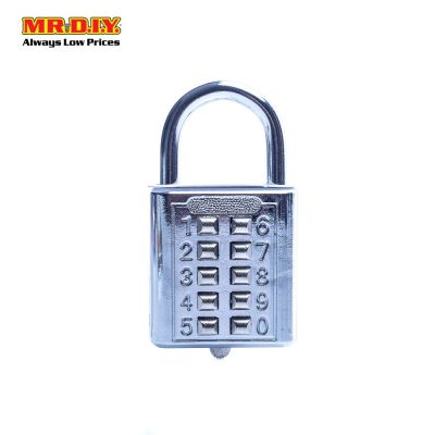 STELAR Push Button Combination Padlock (L40)