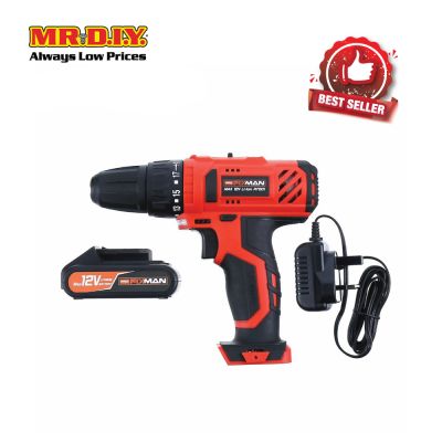 [BEST SELLER] PRO FIXMAN Power Drill Set (12v)