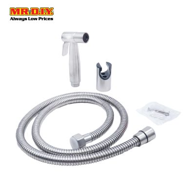 (MR.DIY) Stainless-Steel Flexible Hose Bidet Spray Heat Set (1.2m)