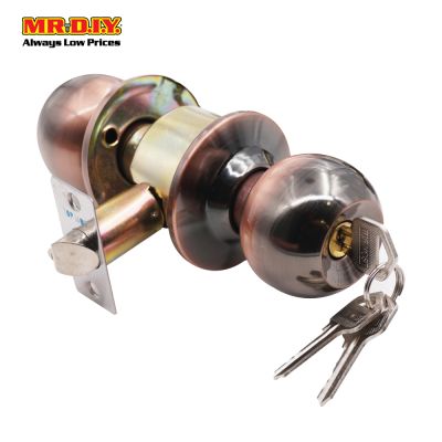 FIGHTER Cylinder Entrance Lock Set Brown (60mm)