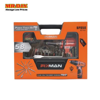 PRO FIXMAN Cordless Drill Set (12V)