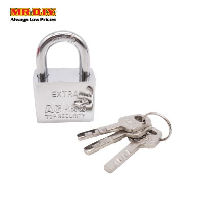 (MR.DIY) Stainless Steel Coated Padlock (30mm)