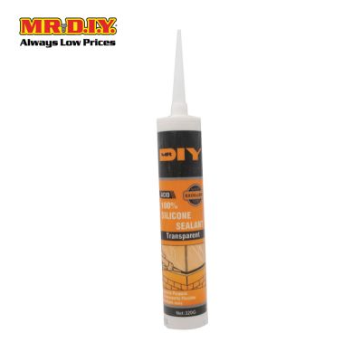 (MR.DIY) Silicone Sealant Clear Transparent (320g)