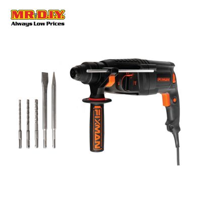 PRO FIXMAN Rotary Hammer Drill Set (800W)