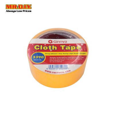 GINNVA Yellow Cloth Tape  (4.8cm x 6m)