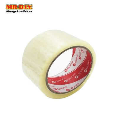 GINNVA Strong Adhesive Transparent Bopp Tape (4.8cm x 100m)