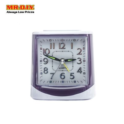 (MR.DIY) Quartz SMALL ALARM CLOCK WITH LIGHT