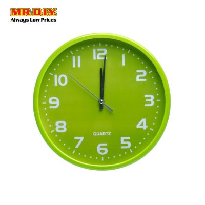 QUARTZ Wall Clock Long Lasting (23cm) - MR.DIY