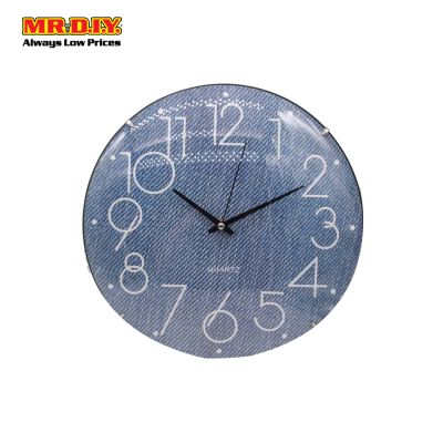 (MR.DIY) Quartz LJ-6129 Rimless Wall Clock 12 Inch KLJ-6129 