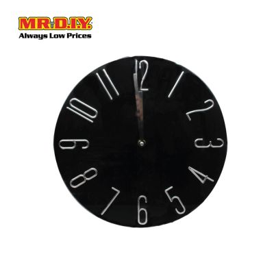 (MR.DIY) Circular Minimalistic Wall Clock WSH-0440-12 