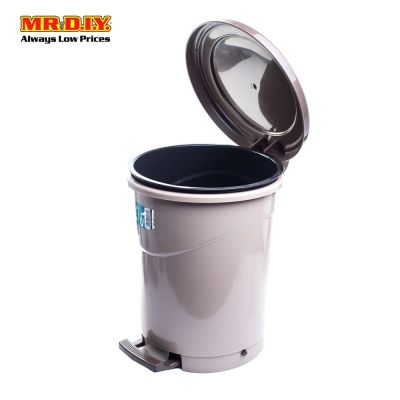 LAVA Plastic Round Step Dustbin (10L)