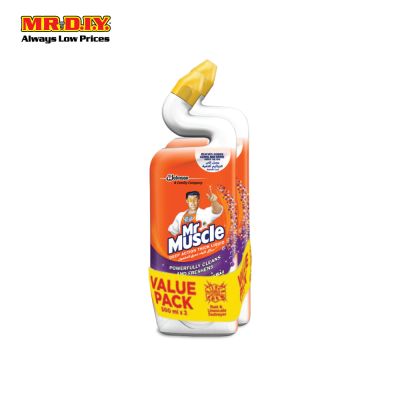 MR MUSCLE Toilet Bowl Cleaner Lavendar (2 X 500ml)