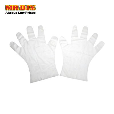 SEKOPLAS Strong Multipurpose Transparent LDPE Gloves (100 pcs)