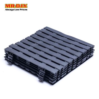 (MR.DIY) Felton PVC Plastic Floor Mat [6pcs] (31cmx31cmx10cm)