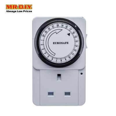 EUROSAFE 24 Hours Programmer Timer Power Controller Socket