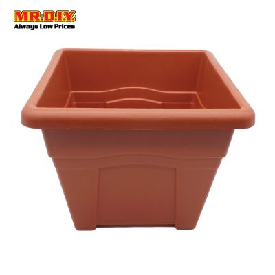 EEJIA Plastic Square Flower Pot (25.5cm)