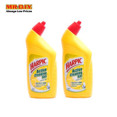 HARPIC Lemon Zest Active Cleaning Gel (2 x 500ml)