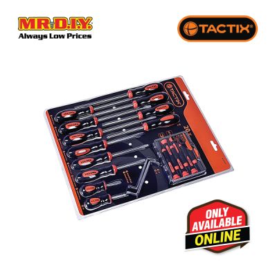 TACTIX Screwdriver Set (20 pieces)