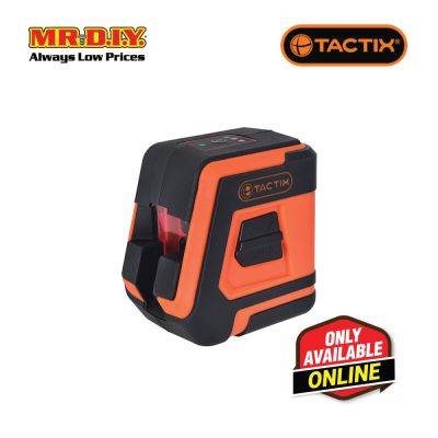 TACTIX Self-Leveling Cross Line Laser