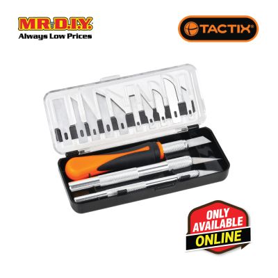 TACTIX Hobby Knife Set (16 pieces)