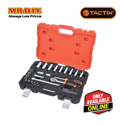 TACTIX Dr.Socket Set (34 pieces x 1/4 Inch)