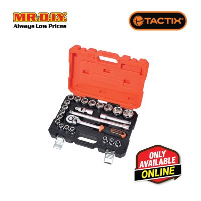 TACTIX Dr.Socket Set (23 pieces x 1/2 Inch)