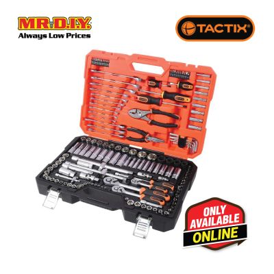 TACTIX Socket Set (154 pieces x 1/4 x 3/8 x 1/2 Inch)