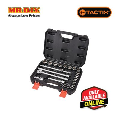 TACTIX Dr.Socket Set (22 pieces x 1/2 Inch)