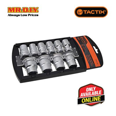 TACTIX Socket Set (10 pieces x 1/2 Inch)