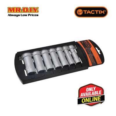 TACTIX Deep Socket (7 pieces x 3/8 Inch)