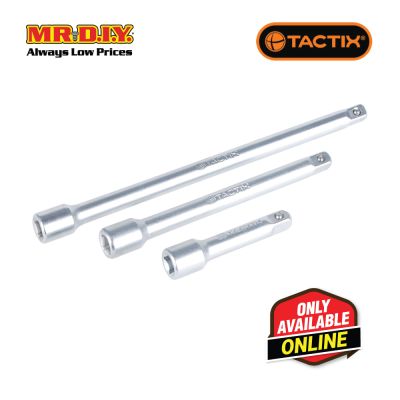 TACTIX Extension Bar Set (3 pieces x 3/8 Inch)