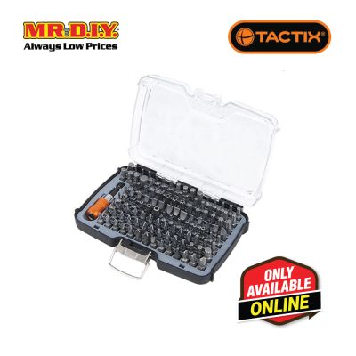 TACTIX Quick Change Driving Bit Set (117 pieces)