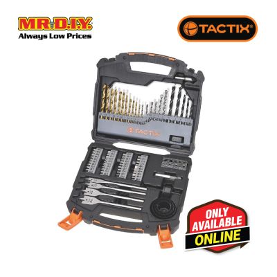 TACTIX Drill Bit Set (78 pieces)