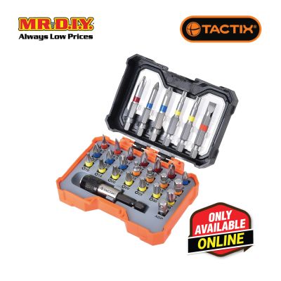 TACTIX Drill Color Bit Set (29 pieces)