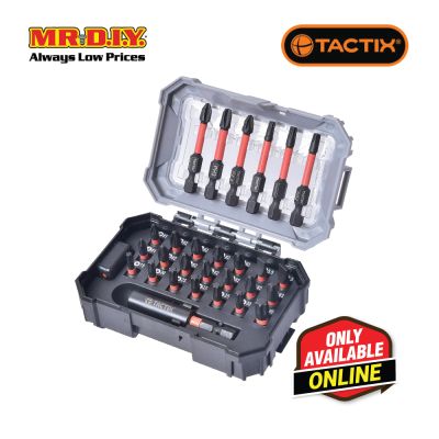 TACTIX Impact Bit Set (28 pieces)